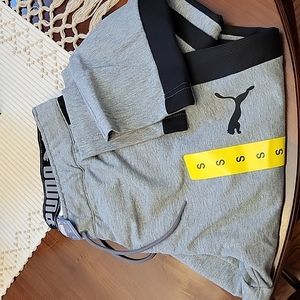 Puma pant size small gray/black